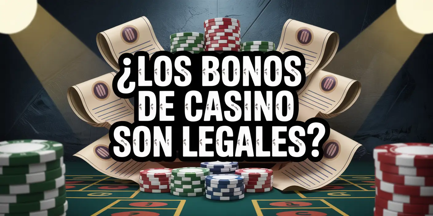 Los bonos de casino son legales.